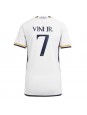 Billige Real Madrid Vinicius Junior #7 Hjemmedrakt Dame 2023-24 Kortermet